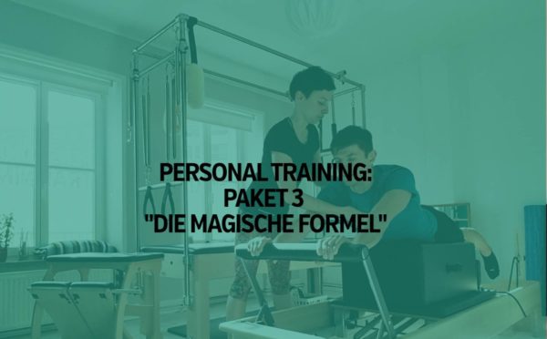 Personal Training Paket 3: Die magische Formel