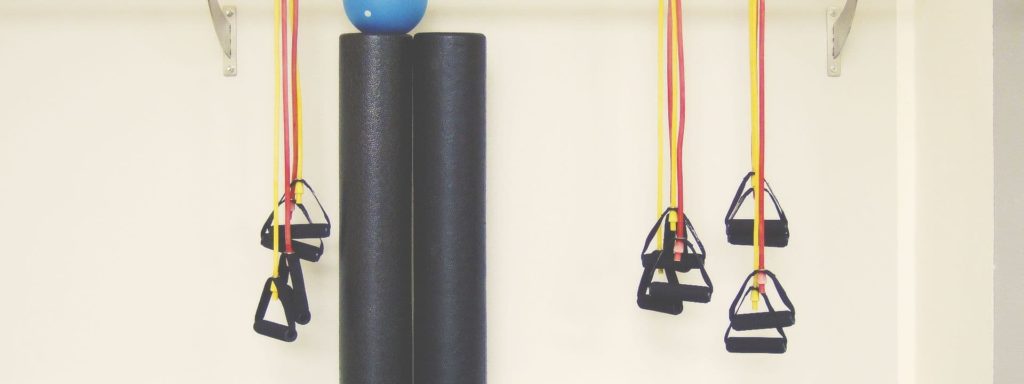 Pilates Faszienrolle und Bänder