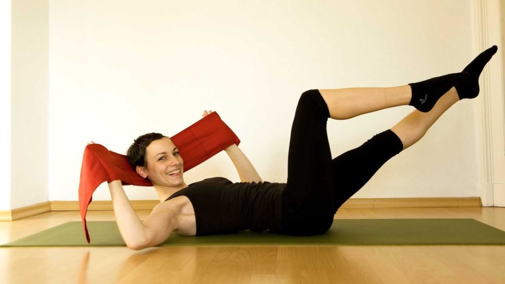 Pilates Leg Stretch